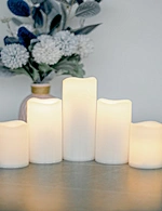LED Plastic candle
