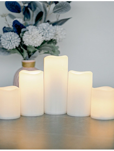 LED Plastic candle